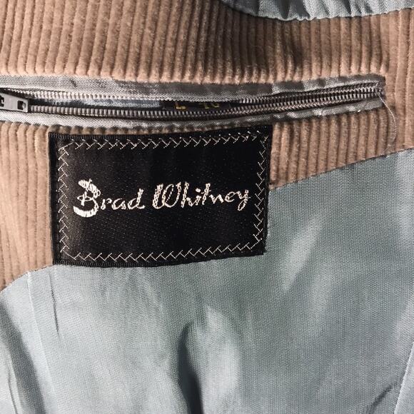 NWOT. Brad Whitney Western Style Cotton Blazer. 46L - Picture 5 of 7